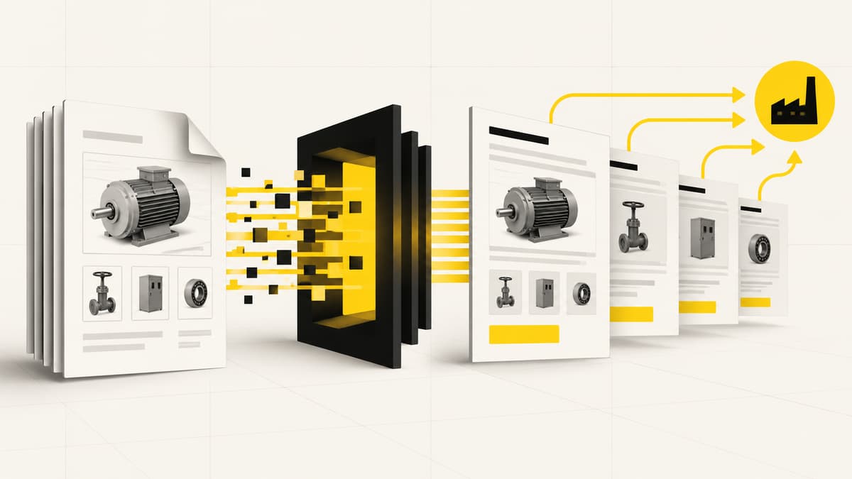 Content Marketing for Manufacturers: How to Turn Product Catalog PDFs Into High-Conversion Inquiry Pages