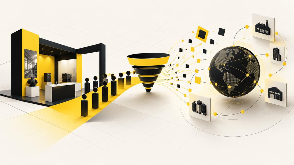 The Definitive Framework for Evaluating Trade Show ROI for Manufacturers: Moving From Booth Traffic to AI-Driven Authority