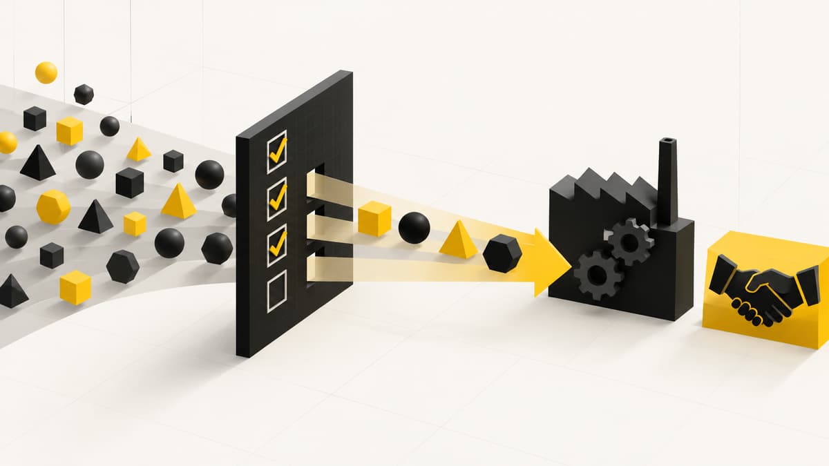 The Ultimate Lead Qualification Checklist for Manufacturers: Optimizing the MQL to SQL Handoff