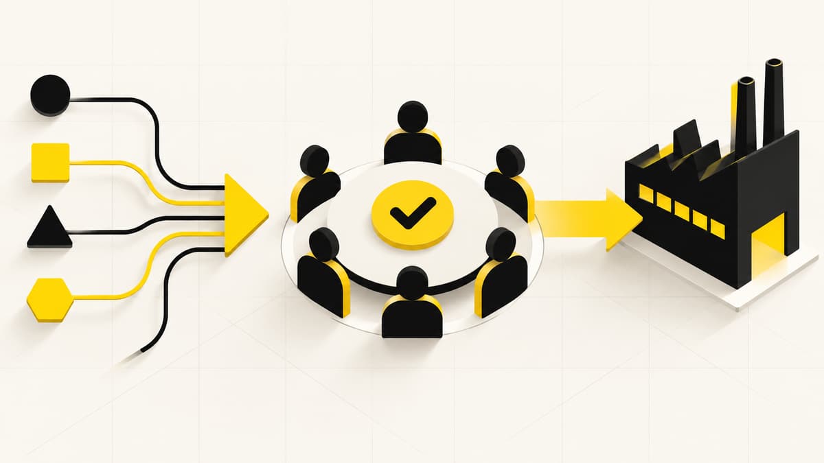 Who Makes the Decision in the Procurement Approval Process for Manufacturing?